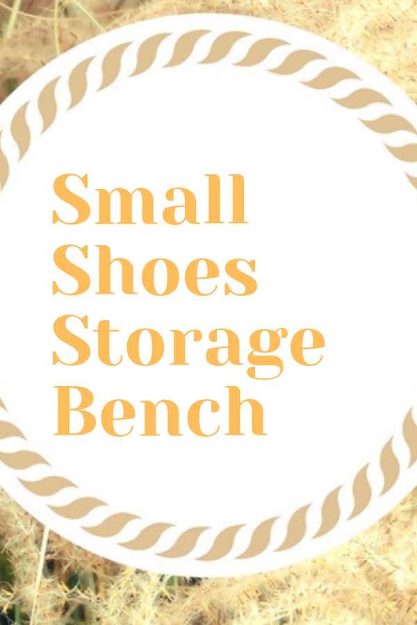 Small Shoes Storage Bench