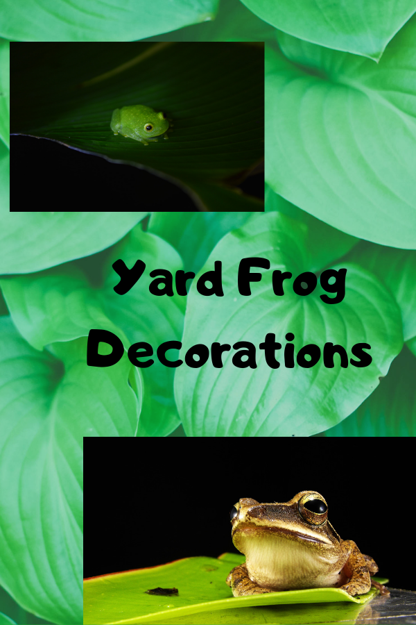 Yard Frog Decorations